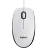 Logitech souris filaire optique - M100 Blanc