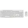 clavier et souris Logitech MK295 Blanc Espagnol Qwerty