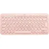 Logitech K380 for Mac Clavier Bluetooth QWERTZ Allemand Rose
