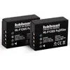 HAHNEL Hähnel HL-F126S, 2er Batterie pour appareil photo Remplace laccu dorigine NP-W126 7.2 V 1130 mAh