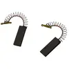 Charbon moteur pour lave-linge Bosch/Siemens - Epaisseur 5mm - Largeur...