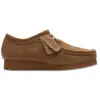 Clarks Derby Wallabeeevo pour homme, Daim sable foncé, 42 EU