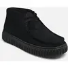 Clarks Veterboot Torhill Hi Zwart Suède