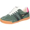 Gola Gola Elan Femme Baskets Vert Noir - 40