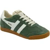 Baskets - GOLA - ELAN Vert - Talon plat - Cuir - Lacets