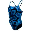 Nike Swim Maillot De Bain Cutout Hydrastrong Digi Haze
