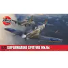 1:72 Airfix 02108A Supermarine Spitfire Mk.Vc Plane Plastic Modelbouwp...