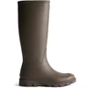 Hunter - Downpour Tall - Unisex - Regenlaarzen Waterdicht - Bruin