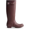 Hunter WOMENS ORIGINAL TALL BOOT Dames Regenlaarzen - bordeaux rood