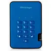 iStorage Disque dur 2TB diskAshur2 (2 To), Disque dur externe, Bleu