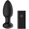 Nexus - Tornado Roterende Butt Plug - Zwart