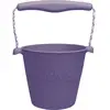 SCRUNCH Speelgoedemmer - Paars - Opvouwbaar - Recycleerbaar