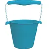 SCRUNCH Speelgoedemmer - Blauw - Opvouwbaar - Recycleerbaar