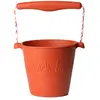 SCRUNCH Speelgoedemmer - Oranje - Opvouwbaar - Recycleerbaar
