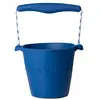 SCRUNCH Speelgoedemmer - Blauw - Opvouwbaar - Recycleerbaar