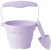 SCRUNCH Speelgoedemmer - Paars - Opvouwbaar - Recycleerbaar