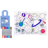 Eat Sleep Doodle Placemat to go Space Explorer