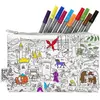 Eat Sleep Doodle, Trousse, Federmäppchen mit 10 Märchen-Filzstiften