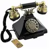 GPO 1938SPUSHDUKE - Telefoon Duke klassiek jaren  30, druktoetsen, zwart/messing