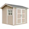 Abri de Jardin Qualité Premium 59 m² - Timbela M913A-terra brown - Con...