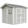 Abri de Jardin Qualité Premium 59 m² - Timbela M913A-tundra grey - Con...