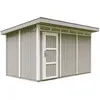Abri de jardin à base de bois en panneaux lp SmartSide 9 m² - extérieu...