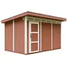 Abri de jardin à base de bois en panneaux lp SmartSide 9 m² - extérieu...