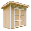Abri de Jardin Qualité Premium 3m² - Timbela M901-HARVEST HONEY