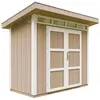 Abri de Jardin Qualité Premium 3m²/L161xL294xH239 cm - Timbela M901A-TERRA BROWN