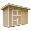 Abri de jardin à base de bois en panneaux LP SmartSide 4 m² - extérieu...