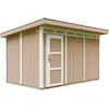 Abri de jardin à base de bois en panneaux lp SmartSide 9 m² - extérieu...