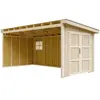 Timbela M940B - LP SmartSide Tuinhuis op houtbasis - 11,47 m² - 530x24...