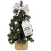 Creative Home Kunstmatige Xmas Tree Gedecoreerd Taupe | Afmeting 40 cm...