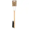 Peaty's Brosse de nettoyage de transmission, poils rigides et durables, route, gravier, VTT, VTT, manche en bois de hêtre, chaîne, cassette, roues jockey et composants, marron, taille unique
