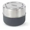 Black and Blum - Lunch pot en verre et silicone - Gris -