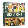 SIX IN ONE - COFFRET 6 JEUX PROFESSOR PUZZLE Multicolore