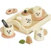 Le Toy Van LTV - Wooden Tea Set & Tray - 12 Pieces FSC 100%.
