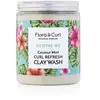 Flora & Curl Clay Wash - Reinigende klei - Coconut Mint 260gr.
