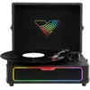 Platine vinyle VICTROLA GLOW FORMAT VALISE AVEC LEDS RGB