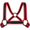 Harnais BRUT Noir-Rouge rouge L