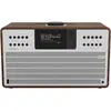 Revo SuperCD - Walnoot/Zilver | CD-speler - Dab Radio - Internetradio - USB - Bluetooth AptX