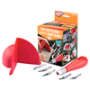 Essdee Lino Cutter et protège-mains de sécurité Rouge