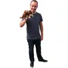 The Puppet Company Baby Dinos Triceratops Brown