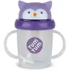 TUM TUM Tasse antifuite avec paille lestée Chouette (200 ml)