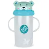 TUM TUM Tasse antifuite avec paille lestée Ours Bleu (300 ml)