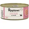 6x70g Applaws, filet de thon & crevettes - Pâtée pour chat