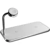 ZENS Dual+ Watch Aluminium Wireless Charger - Blanc