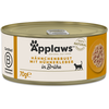 6x70g Applaws blanc de poulet avec foie de poulet - Pâtée pour chat