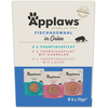 6x70g Applaws Cat Pouch in Jelly Sélection avec poisson Nourriture pou...