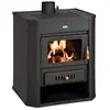 Poêle à bois Prity WD   159 kW Noir Graphite Classe A Design Robuste